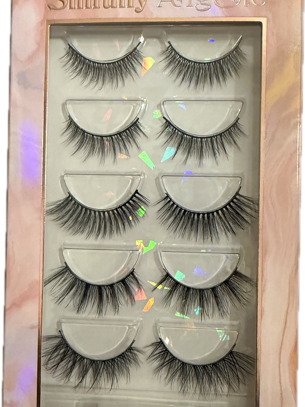 Black False Lash Set - 5 Pairs